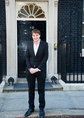Outside Number 10!